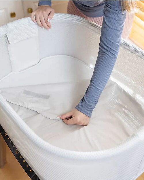 Graco Eluma Nest - Luna - Culla Smart con Movimento Automatico e Suoni Rilassanti Culle e Ceste