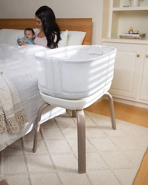 Graco Eluma Nest - Luna - Culla Smart con Movimento Automatico e Suoni Rilassanti Culle e Ceste
