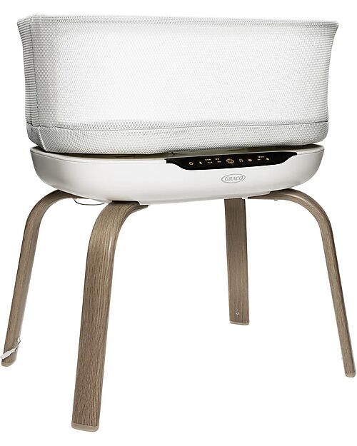 Graco Eluma Nest - Luna - Culla Smart con Movimento Automatico e Suoni Rilassanti Culle Next To Me