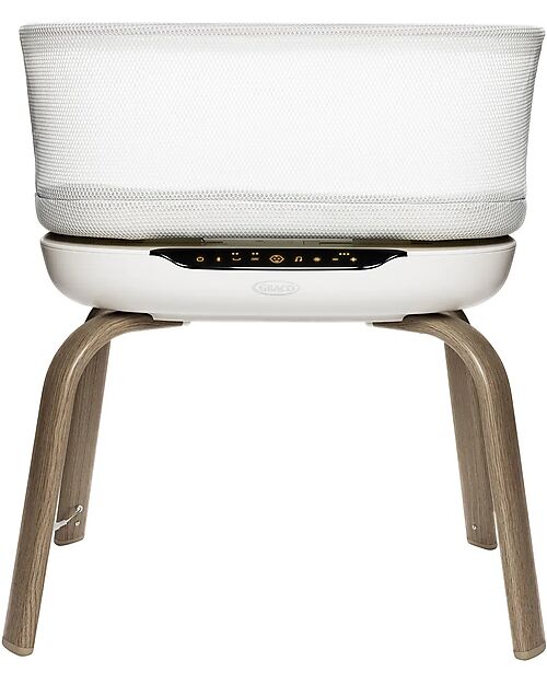 Graco Eluma Nest - Luna - Culla Smart con Movimento Automatico e Suoni Rilassanti Culle Next To Me