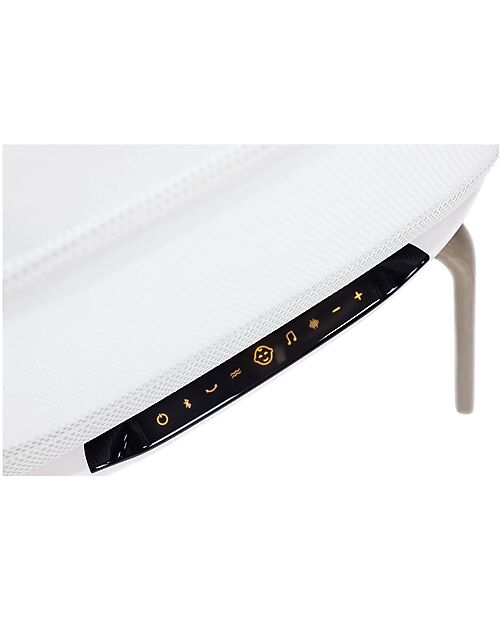 Graco Eluma Nest - Luna - Culla Smart con Movimento Automatico e Suoni Rilassanti Culle Next To Me