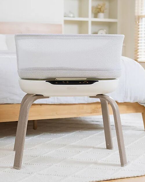 Graco Eluma Nest - Luna - Culla Smart con Movimento Automatico e Suoni Rilassanti Culle Next To Me