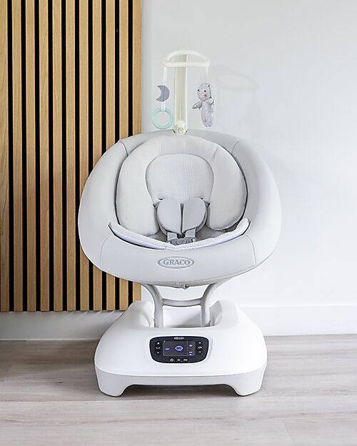 Graco Eluma Sway - Sdraietta a Dondolo con Movimento Automatico e Suoni Rilassanti Sdraiette_