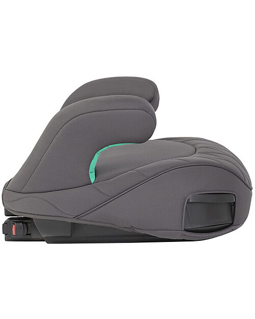 Graco Rialzo Booster Max R129 con Attacchi Isofix - Iron - Gruppo 2/3 Seggiolini Auto Gruppo 2/3
