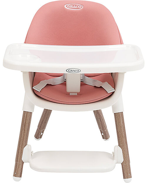 Graco Seggiolone 3in1 Presti - Dusty Rose - dai 6 mesi ai 6 anni Seggioloni Pappa