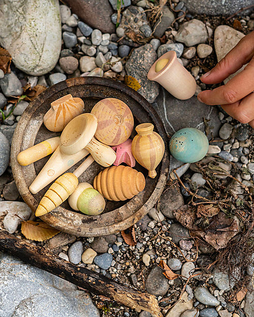 Grapat 12 Elementi della Natura - Wonders - Legno Sostenibile Giochi Montessoriani