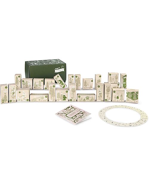 Grapat Calendario dell'Avvento 2025 - Set con più di 180 Pezzi - 24 Giorni Prima di Natale! Calendari dell'Avvento