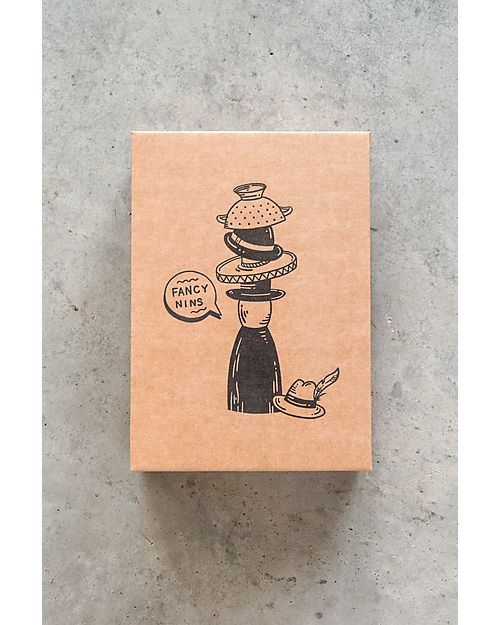 Grapat Omini Fancy - 12 Nins Intercambiabili - Legno Sostenibile Giochi Montessoriani