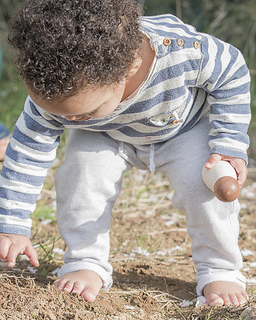 Grapat Omini Nins Adulti - Bianco e Nero - Legno Sostenibile Giochi Montessoriani