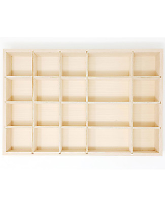 Grapat Organizzatore per Giochi - Legno Naturale e Sostenibile Giochi Creativi
