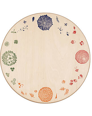 Grapat Piattaforma delle 4 Stagioni - 4 Elementi della Natura - Legno Sostenibile Giochi Montessoriani