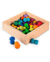 Grapat Scatola in Legno - Naturale - Ideale per Contenere Piccoli Giochi! Contenitori Porta Giochi