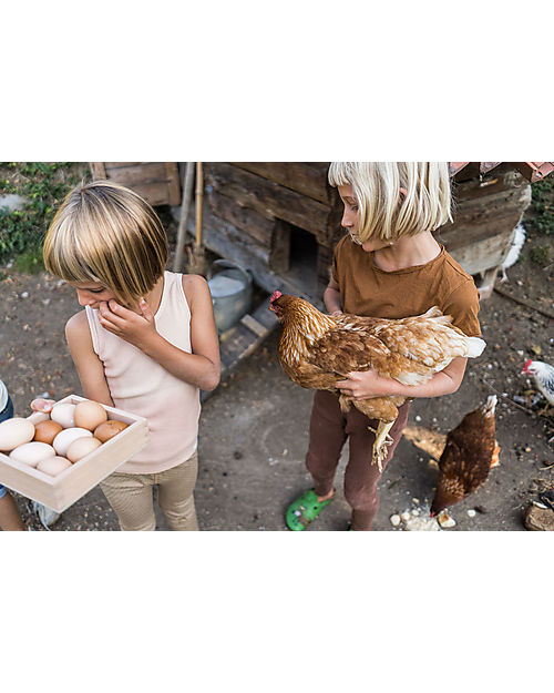 Grapat Scatola in Legno - Naturale - Ideale per Contenere Piccoli Giochi! Contenitori Porta Giochi