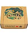 Grapat Set 5 Figure in Legno - Hello Winter - Legno Sostenibile Giochi Montessoriani