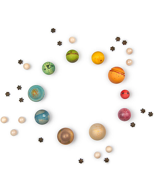 Grapat Set Dear Universe - 40 pezzi - Legno Sostenibile Giochi Montessoriani