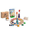 Grapat Set Your Day - 31 pezzi - Multicolore - Legno Sostenibile Giochi Montessoriani