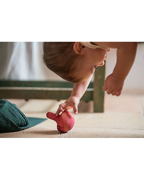 Grapat Trottola Chill Pink Bird - Legno Sostenibile Giochi Montessoriani