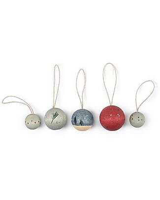 Grapat Wish Balls - Sfere Creative in Legno - 5 Pezzi Giochi Montessoriani