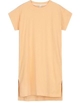 Gray Label Abito T-Shirt - Apricot - 100% Jersey di Cotone Bio GOTS Vestiti_
