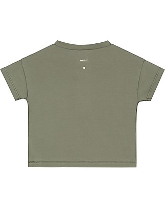 Gray Label Baby T-Shirt Maniche Corte Henley - Moss Maglie Manica Lunga