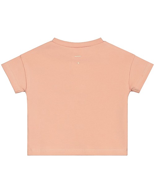 Gray Label Baby T-Shirt Maniche Corte Henley - Rustic Clay Maglie Manica Lunga