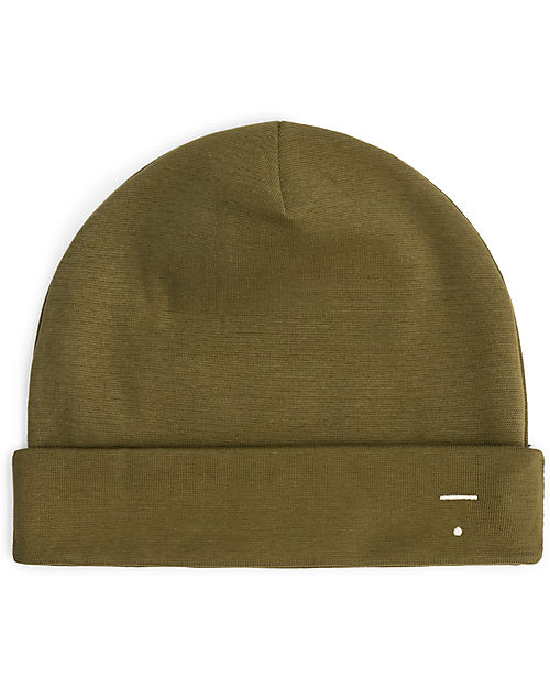 Gray Label Berretto - Verde Oliva - Cotone Biologico GOTS - Perfetta Vestibilità! Cappelli Invernali