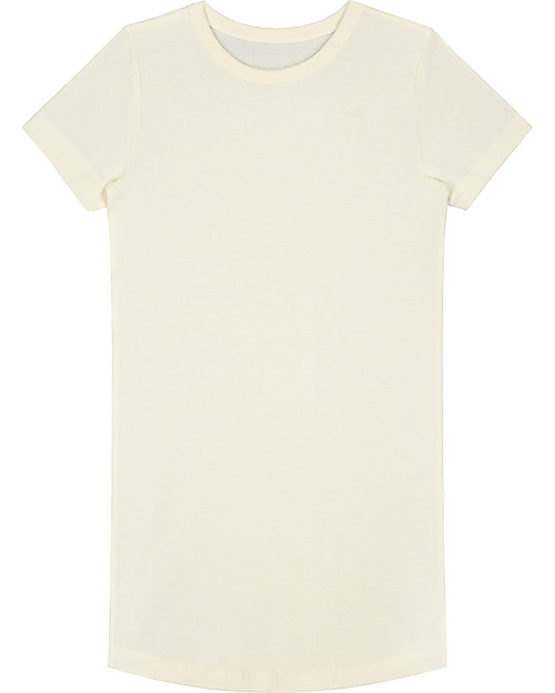 Gray Label Camicia da Notte Bimba - Crema - Cotone bio Camicie da Notte