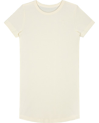 Gray Label Camicia da Notte Bimba - Crema - Cotone bio Camicie da Notte