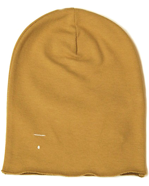 Gray Label Cappellino Oversize, Senape - 100% cotone bio morbidissimo Cappelli Invernali