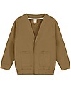 Gray Label Cardigan Felpato - Nocciola - Cotone Bio Cardigan