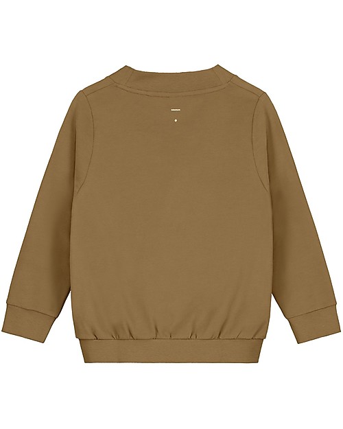 Gray Label Cardigan Felpato - Nocciola - Cotone Bio Cardigan