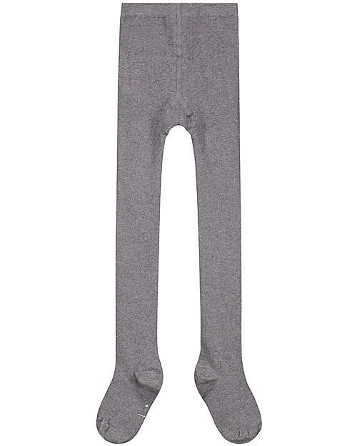 Gray Label Collant a Costine, Grigio - Cotone bio elasticizzato Calze