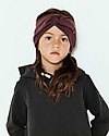 Gray Label Fascia per Capelli Bimba, Prugna (4-10 anni) - 100% cotone bio Accessori per Capelli