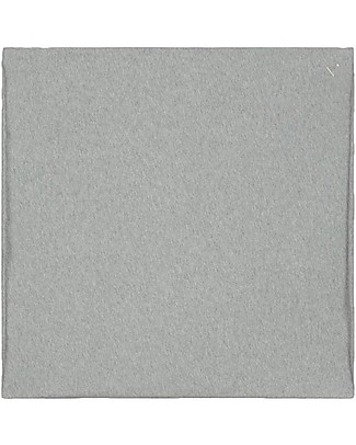Gray Label Fascia per Capelli Multiuso - Grigio Melange - 100% Jersey di Cotone Bio GOTS Accessori per Capelli