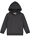 Gray Label Felpa con Cappuccio, Nero - 100% cotone bio Felpe