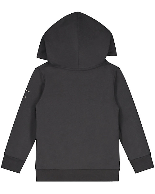 Gray Label Felpa con Cappuccio, Nero - 100% cotone bio Felpe