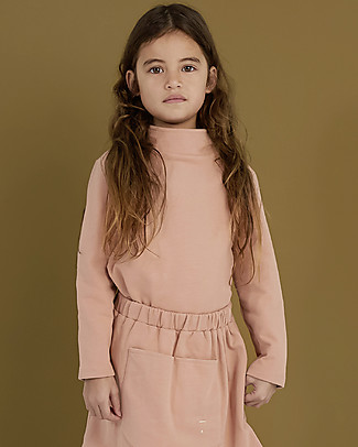 Gray Label Maglia a Collo Alto - Rustic Clay - 100% Cotone Bio Maglie Manica Lunga