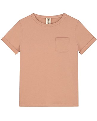 Gray Label Maglia a Manica Corta - Rustic Clay - 100% Jersey di Cotone Bio GOTS T-shirt