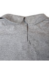 Gray Label Maglia con Colletto Grigia - 100% Cotone Bio Morbidissimo! Maglie Manica Lunga