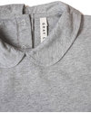 Gray Label Maglia con Colletto Grigia - 100% Cotone Bio Morbidissimo! Maglie Manica Lunga
