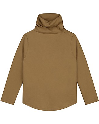 Gray Label Maglia Dolcevita a Maniche Lunghe - Nocciola - 100% Cotone Bio Maglie Manica Lunga
