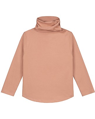 Gray Label Maglia Dolcevita a Maniche Lunghe - Rustic Clay - 100% Cotone Bio Maglie Manica Lunga
