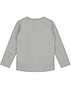 Gray Label Maglia Maniche Lunghe - Grigio Melange - 100% Jersey di Cotone Bio GOTS Maglie Manica Lunga