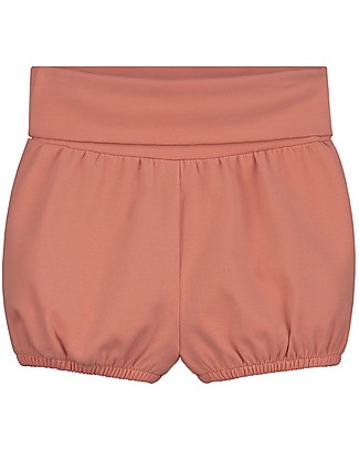 Gray Label Pantalone a Palloncino Copripannolino Bloomer - Faded Red - Cotone bio elasticizzato Pantaloni Corti