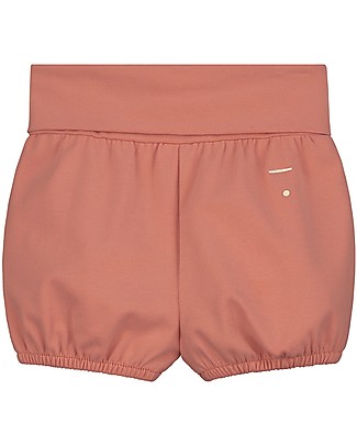 Gray Label Pantalone a Palloncino Copripannolino Bloomer - Faded Red - Cotone bio elasticizzato Pantaloni Corti