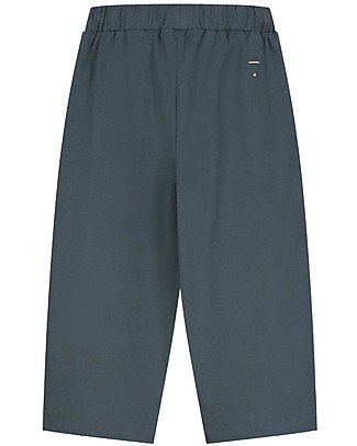 Gray Label Pantaloni a Palloncino - Blue Grey - 100% Jersey di Cotone Bio GOTS Pantaloni Lunghi