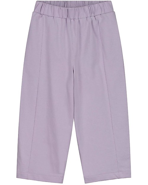 Gray Label Pantaloni a Palloncino - Purple Haze - 100% Jersey di Cotone Bio GOTS Pantaloni Lunghi