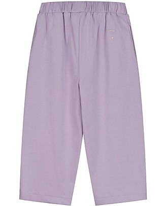 Gray Label Pantaloni a Palloncino - Purple Haze - 100% Jersey di Cotone Bio GOTS Pantaloni Lunghi