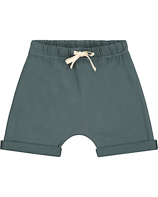 Gray Label Pantaloni Corti Shorts - Blu Grigio - 100% jersey di cotone bio Pantaloni Corti