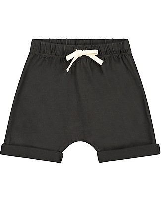 Gray Label Pantaloni Corti Shorts - Nearly Black - 100% jersey di cotone bio Pantaloni Corti